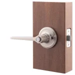 Copper Creek Zane Contemporary Satin Stainless Steel Privacy Lever for Bedroom and Bathroom thumbnail 3