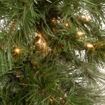 National Tree Company 24 in. Wispy Willow Artificial Christmas Wreath with 50 Warm White Lights thumbnail 3