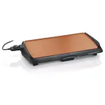Hamilton Beach Durathon 200 sq. in. Ceramic Nonstick Electric Griddle, Black thumbnail 1