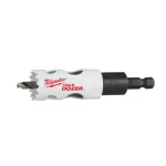 Milwaukee 1 in. Hole Dozer Bi-Metal Hole Saw with 3/8 in. Arbor & Pilot Bit thumbnail 1