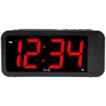 Equity by La Crosse Red 1.8 in. LED Quick Set Digital Alarm Clock with Dimmer and Battery Backup thumbnail 5