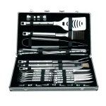 BergHOFF Cubo 33-Piece Stainless Steel Barbecue Set with Carrying Case thumbnail 1