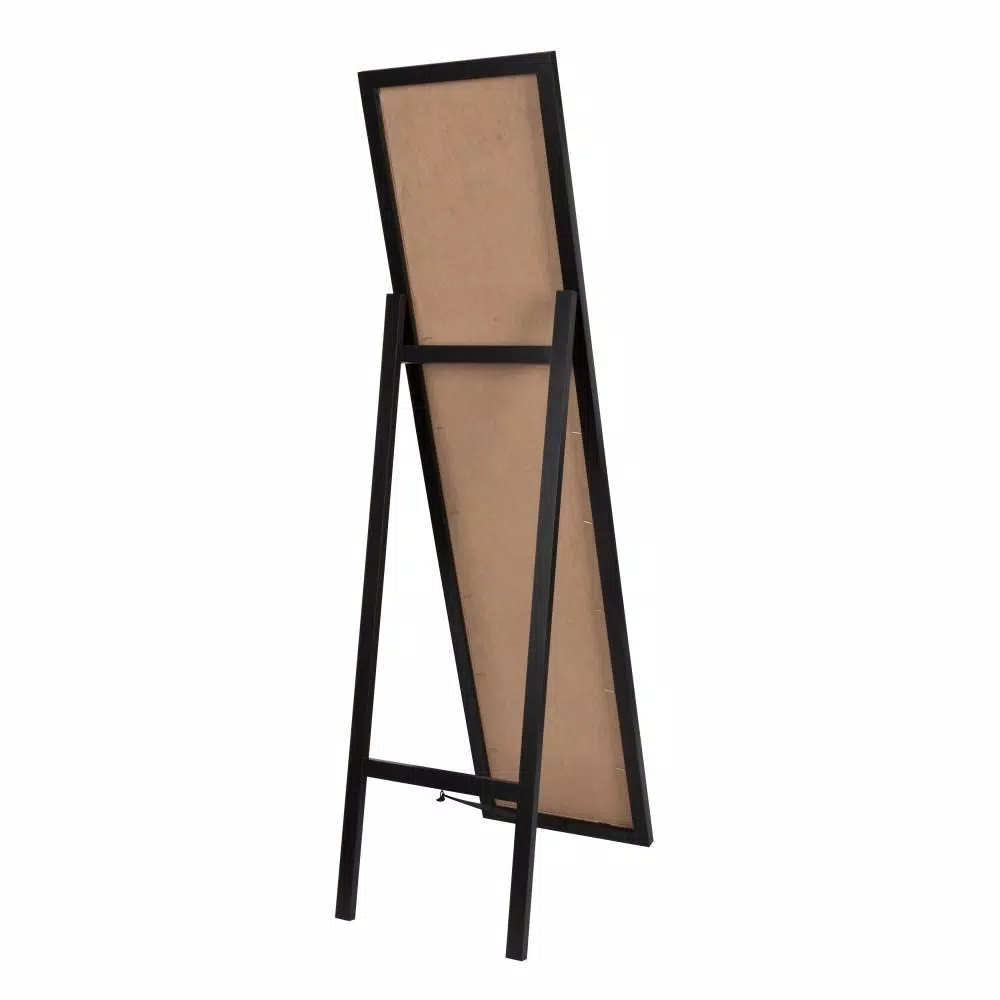 Kate and Laurel Erikson 48 in. Black Collage Picture Frame with Easel and Binder Clips