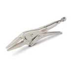 TEKTON 9 in. Long Nose Locking Pliers with Chrome Molybdenum Jaws thumbnail 1