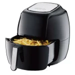 GoWISE USA 7.0 Qt. Black Electric Air Fryer with 8-in-1 Functionality and Recipe Book thumbnail 3