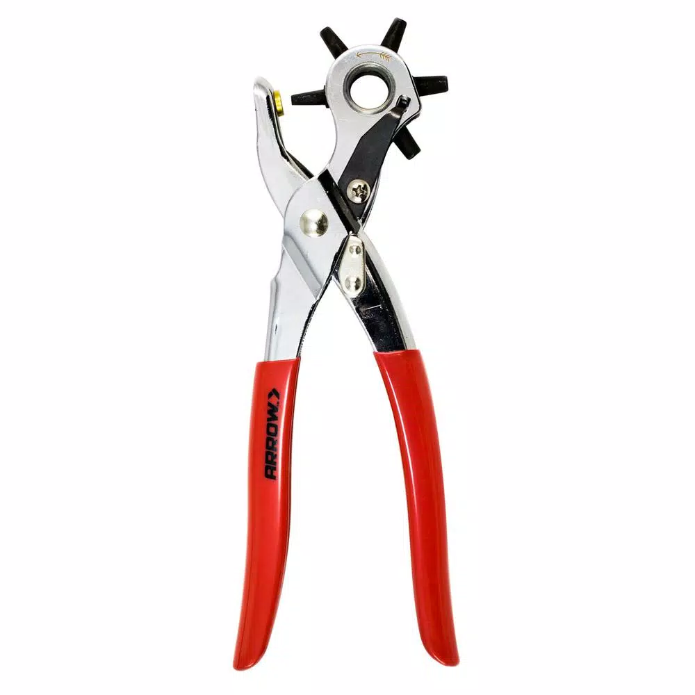 Arrows Revolving Hole Punch Tool for Leather, Canvas, and Vinyl