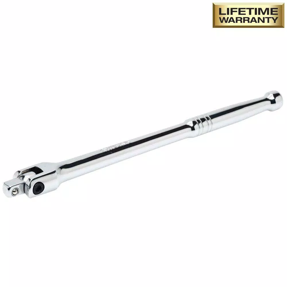 Husky 2-Piece Breaker Bar Set, 3/8 in. and 1/2 in. Drive, Alloy Steel