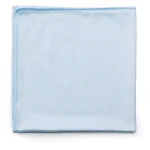 Rubbermaid Commercial Products HYGEN 16 in. Microfiber Glass Mirror Cloth, Blue (Case of 12) thumbnail 1