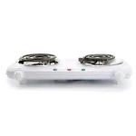 Better Chef 2-Burner Electric Countertop Hot Plate, 1500W, White thumbnail 4