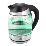 KALORIK 7.5-Cup Glass Electric Kettle with LED Temperature Illumination and Keep Warm Setting thumbnail 3