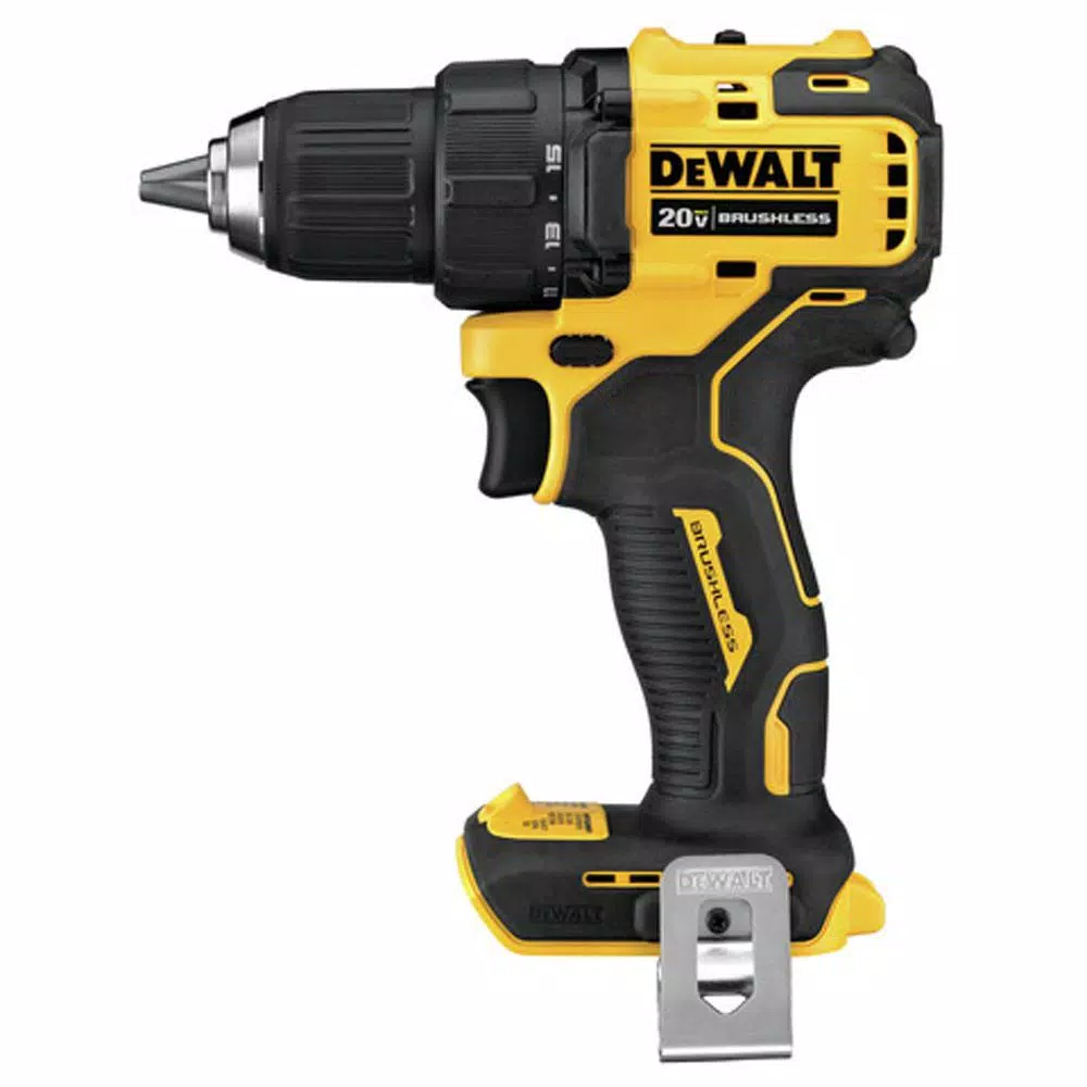 DEWALT 20V MAX ATOMIC Cordless Brushless 4-Tool Combo Kit with (2) 2.0 Ah Batteries, Charger & Bag