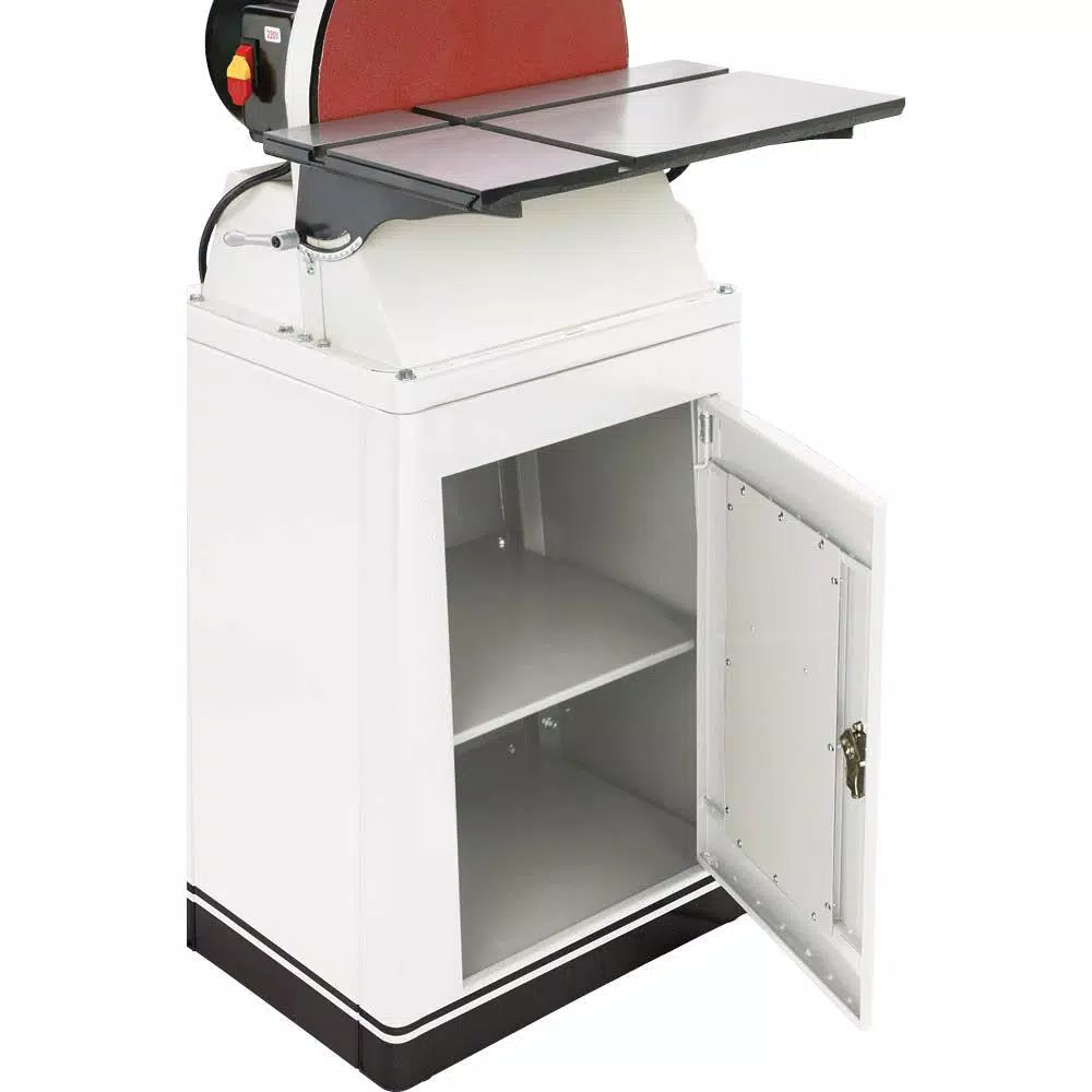 Shop Fox 15 in. Stationary Disc Sander with Brake and Cabinet Stand
