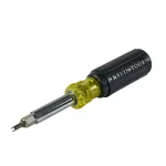 Klein Tools 11-in-1 Multi-Bit Screwdriver and Nut Driver with Schrader Valve Core Tool, Cushion Grip thumbnail 4
