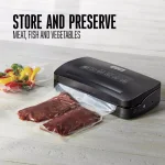Weston Black Food Vacuum Sealer with Integrated Roll Storage and Bag Cutter thumbnail 3