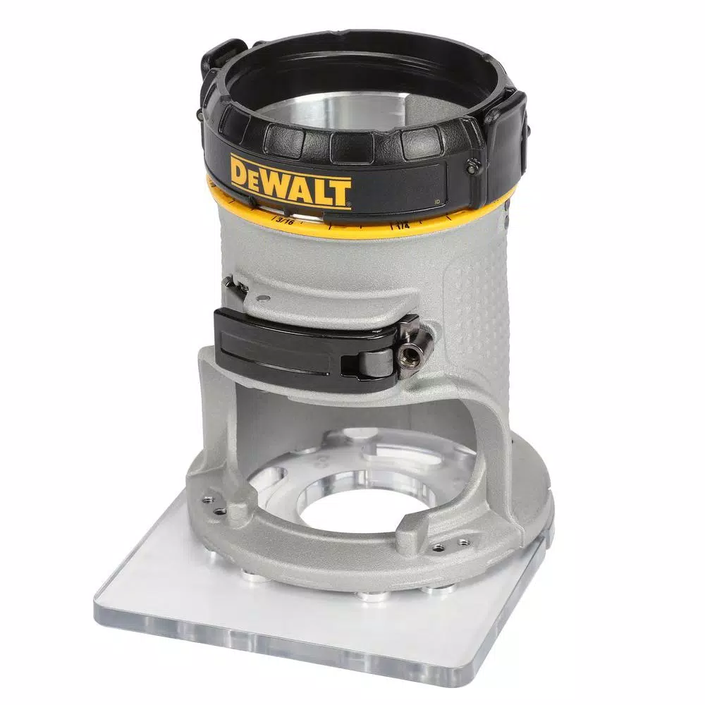 DEWALT 1.25 HP Compact Router with Fixed and Plunge Bases, 7 Amp, Variable Speed