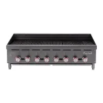 Magic Chef 48 in. Commercial Countertop Radiant Char Broiler, Stainless Steel thumbnail 1
