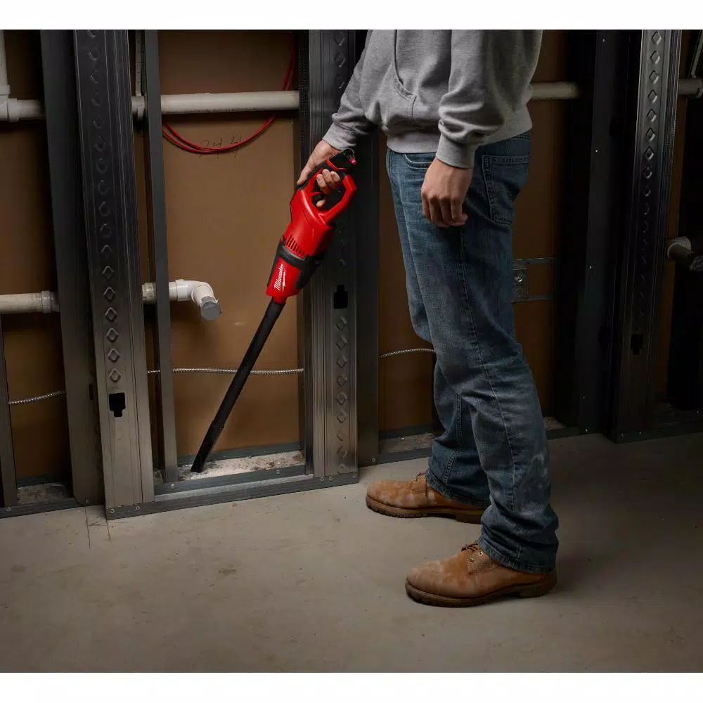 Milwaukee M12 12V Cordless LED Lantern/Flood Light & Compact Vacuum Kit with 3.0 Ah Battery
