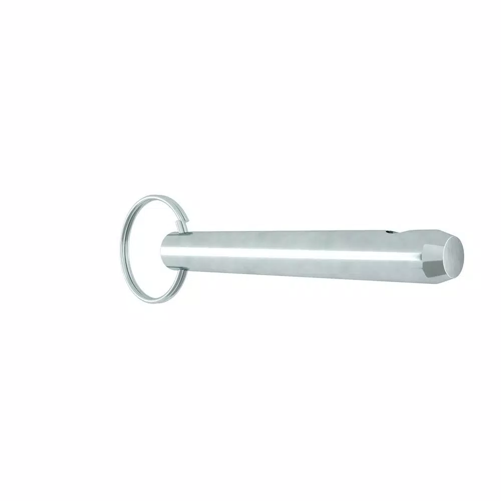 Everbilt 3/8 in. x 2-1/8 in. Zinc-Plated Steel Cotterless Hitch Pin