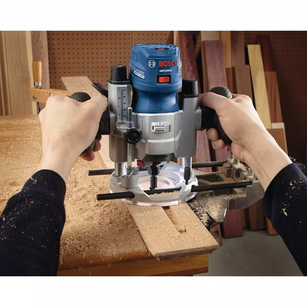 Bosch PR111 Plunge Base for GKF125CE Palm Router, Aluminum