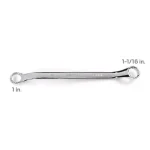 TEKTON 1 in. x 1-1/16 in. 45° Offset Double Box End Wrench thumbnail 2