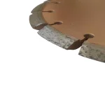 EDiamondTools 4 in. Diamond Crack Chaser Blade for Concrete and Asphalt Repair, 3/8 in. Segment, 7/8 in. to 5/8 in. Arbor thumbnail 2