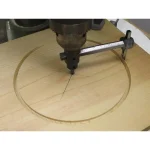 General Tools Heavy Duty Adjustable Circle Cutter for Drill Press, 1-3/4 in. to 7-7/8 in. Diameter thumbnail 4