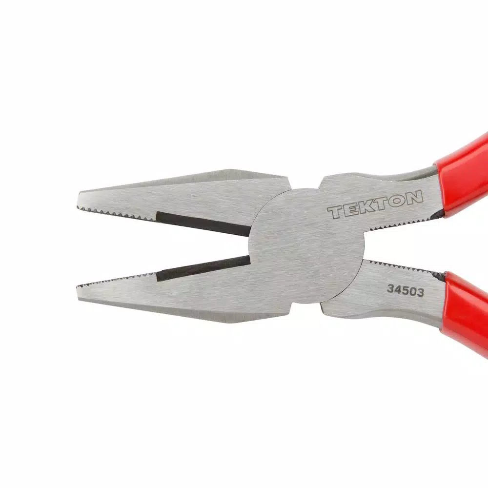 TEKTON 8 in. Lineman's Pliers with Chrome Vanadium Steel