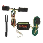 CURT Custom Vehicle-Trailer Wiring Harness, 4-Way Flat T-Connector for Chrysler Caravan, Town & Country, Voyager thumbnail 1