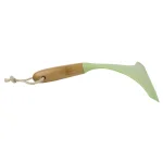 Home Basics 1.75 in. Bamboo Window Squeegee with Rubber Blade and Handle thumbnail 4