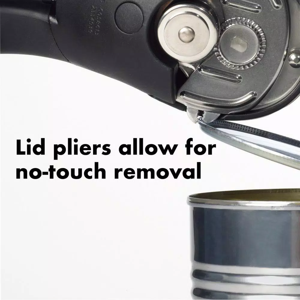 OXO Good Grips Smooth Edge Can Opener, Stainless Steel Cutting Wheel