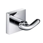 KRAUS Ventus Double Hook Bathroom Robe and Towel Hook in Chrome thumbnail 1