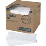 Wypall X70 White Extended Use Foodservice Cleaning Wipes, 300-Count thumbnail 1