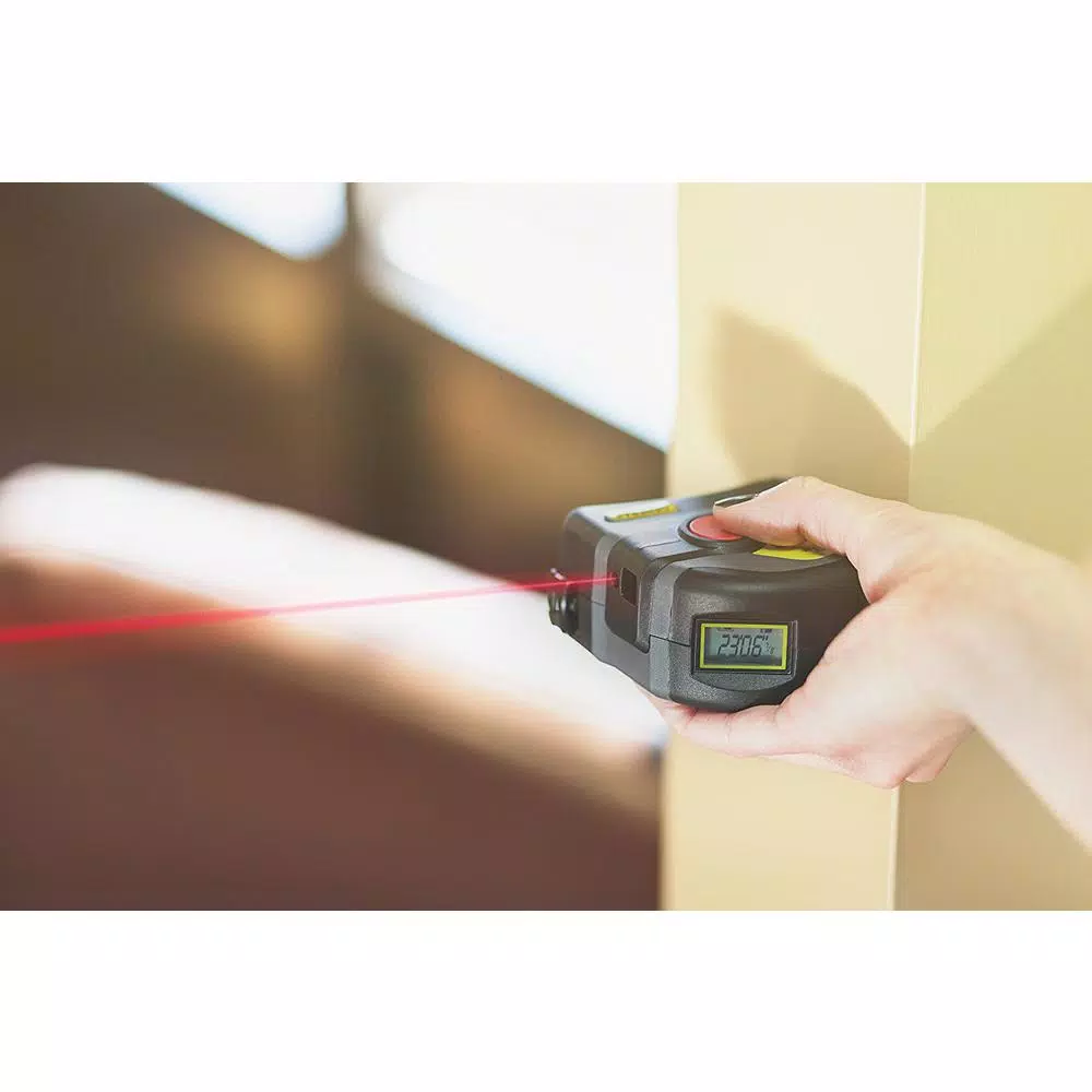 General Tools 2-in-1 Laser Tape Measure, 16 ft. Steel Tape & 50 ft. Laser Distance Measurer