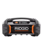 RIDGID 18V Lithium-Ion Cordless Bluetooth Charging Job Site Radio (Tool Only) thumbnail 3
