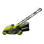 Sun Joe iON16LM 40V Cordless 16 in. Walk Behind Push Mower Kit with 4.0 Ah Battery and Charger thumbnail 4