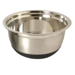 Unbranded 4 Qt. Stainless Steel Mixing Bowl with Non-Slip Silicone Base thumbnail 1