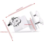 Wasserstein Weatherproof Gutter Mount for Ring Stick Up Cam Battery and Wired thumbnail 3