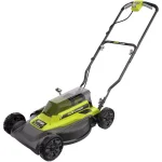 RYOBI 40V 18 in. 2-in-1 Cordless Lithium-Ion Walk Behind Push Mower with (2) 4 Ah Batteries and Charger thumbnail 6