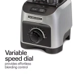 Hamilton Beach Professional 1800W 11-Speed 64 oz. Blender, Grey thumbnail 4