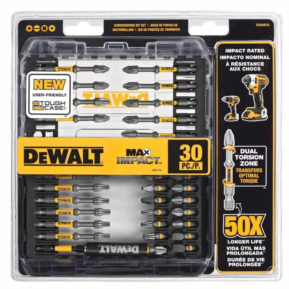 DEWALT MAX IMPACT 35-Piece Screwdriver and Bolt Extractor Set