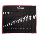 Husky 41-Piece Metric and SAE Combination Wrench Set, Extra-Large Industrial Sizes thumbnail 8
