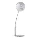 Waypoint Geographic 43 in. Stem Reflection Illuminated Floor Standing Globe with Chromed Steel Stand thumbnail 2