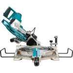 Makita 12 in. 15 Amp Dual-Bevel Sliding Compound Miter Saw with Laser & AF601 16-Gauge Finish Nailer Bundle thumbnail 15