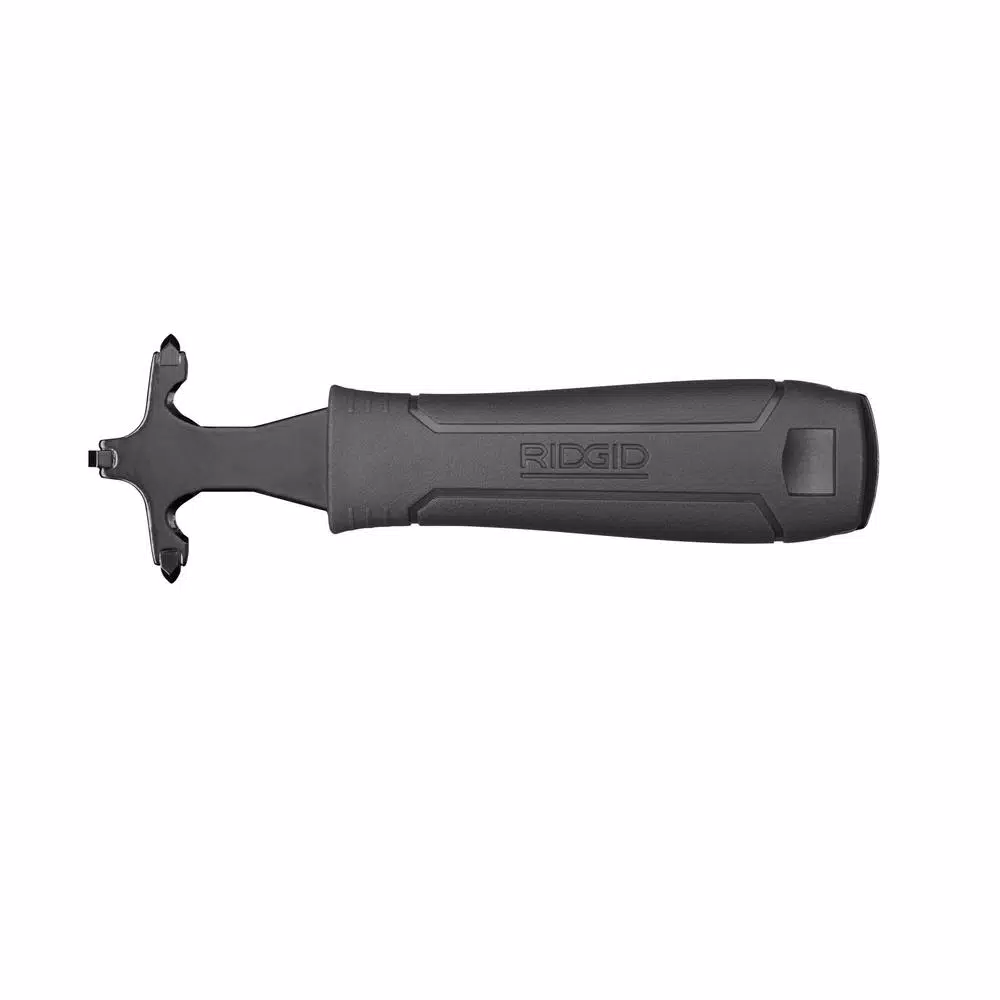 RIDGID Backerboard Scoring Knife with Mesh Hook and Chisel Point