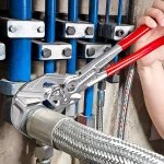 KNIPEX 16 in. Heavy Duty XL Pliers Wrench, Forged Steel, 3-3/8 in. Jaw Capacity thumbnail 9