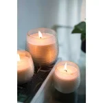 A & B Home Gold Foil Earl Grey Scented Soy Wax Candle, 3.5 in. thumbnail 2