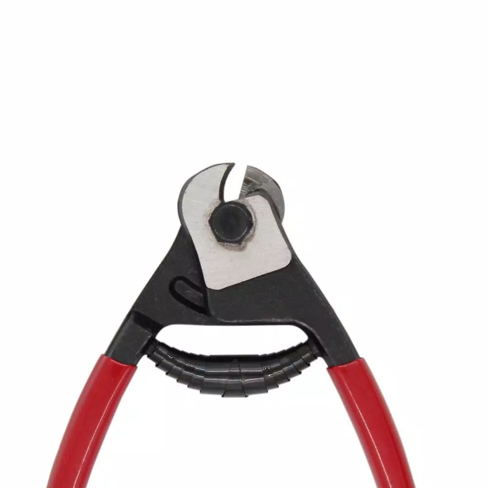 Everbilt 8 in. Wire Rope and Cable Cutter with Non-Slip Handle