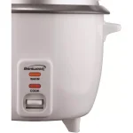 Brentwood 8-Cup White Rice Cooker with Steamer Attachment thumbnail 5