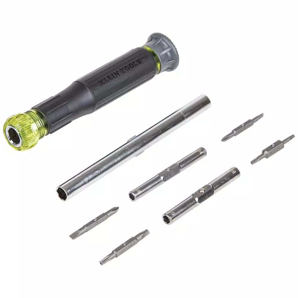 Klein Tools 14-in-1 Precision Screwdriver and Nut Driver Multibit Tool