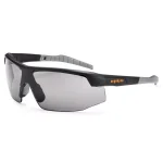 Ergodyne Skullerz Loki Matte Black Safety Glasses with Tinted Smoke Lens thumbnail 1